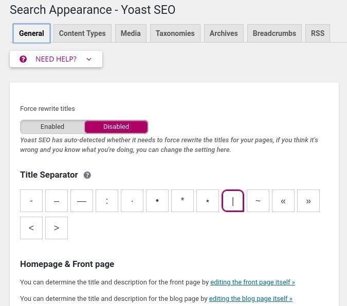 Yoast SEO Plugin