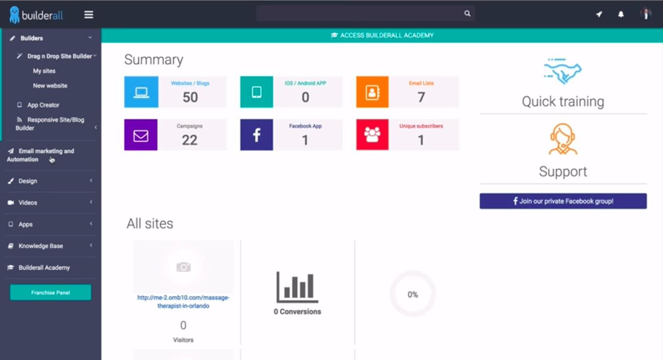 Builderall All in one Online Business and Digital Marketing Platform