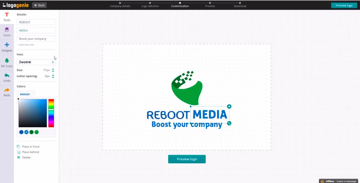 Logogenie - Professional Logo Design Tool