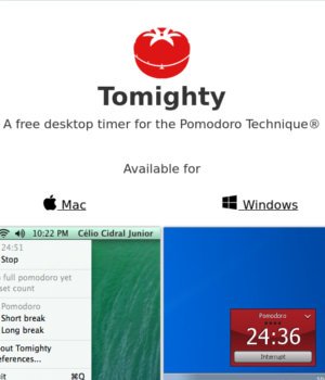 Tomighty, A Friendly "Timer" App for Reminding "Tasks"