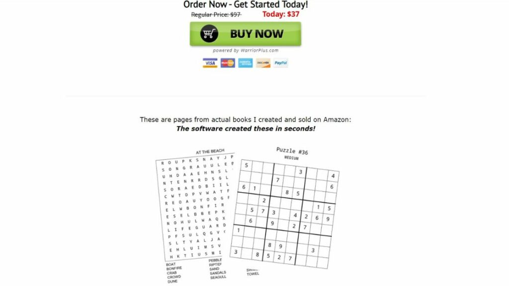 Puzzle Book Mastery Review Make Money Selling Low Content Book On Amazon